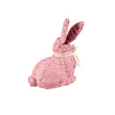 Pink Bunny with Artificial Table Décor Set