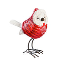 Resin Snowbird with Red Coat Tabletop Decor, 3 Asst,8tar436