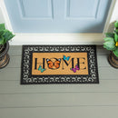 Pollinator Garden Butterfly Family,  Flocked Coir Sassafras Switch Mat 22"x10"