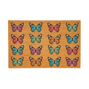 Pollinator Garden Butterfly Family Coir Mat, 36"x24"