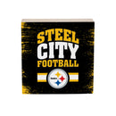 Pittsburgh Steelers Plock, Down Home Fans, 6x6