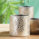 NAPA Home & Garden, CIPHER POTS, SET OF 2,DJ402