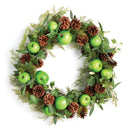 NAPA Home & Garden, APPLE & MIXED BOTANICALS WREATH 24",N3CC20