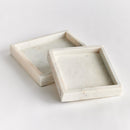NAPA Home & Garden, AMANI SQUARE MARBLE TRAYS, SET OF 2