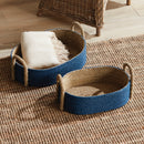 NAPA Home & Garden, TIANA SEAGRASS SHORT OVAL BASKETS, SET OF 2,N4WN04