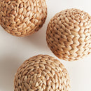 JACE WATER HYACINTH ORBS, SET OF 3