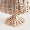 CHESAPEAKE RATTAN FOOTED URN COLLECTION