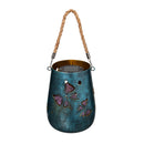 Pollinator Garden Outdoor Lamp & Lighting, Metal Butterfly Solar Lantern, 2 Assorted