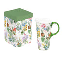 Pollinator Garden Ceramic Perfect Cup, Gardening, 17oz, Gift Box