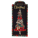 Mixed Print Christmas Tree Everlasting Impressions Textile Decor,14l10555xl