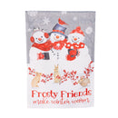 Snow Crew Suede Garden Flag,14s12202