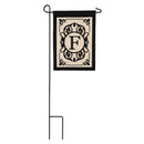 Cambridge Monogram Garden Applique Flag, Letter F,169004f