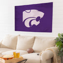 3'x5' Single Sided Flag w/ 2 Grommets, Kansas State University,17943