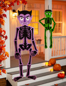 Posable Boo Buddy Halloween Skeleton Hanging Decor,401259b