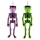 Posable Boo Buddy Halloween Skeleton Hanging Decor,401259b