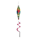 Summer Florals Burlap Balloon Spinner,45bb504