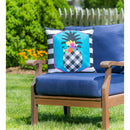 Black and White Pineapple Interchangeable Pillow Cover,4plc438