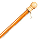 Wood Pole with Anti-Wrap Tube