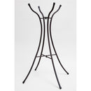 Metal Bird Bath Stand, Hourglass Shape