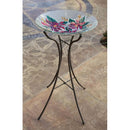 Metal Bird Bath Stand, Hourglass Shape,01119