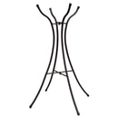 Metal Bird Bath Stand, Hourglass Shape