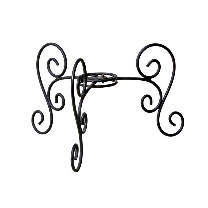 Table Top Bird Bath Stand, Scroll