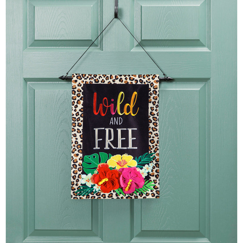 Garden Size Metal Dowel Flag Hanger,01212a