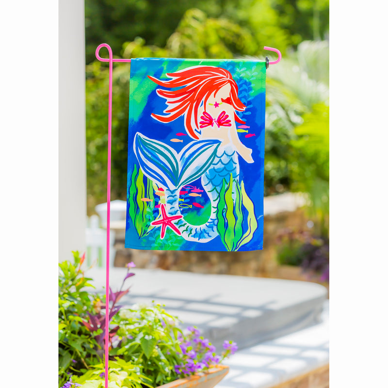 Garden Flag Stand, 3 assorted colors, Brights,01302