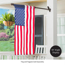 2-Position Cast Iron House Flag Bracket, Bronze Bronze