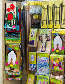 Garden Flag Waterfall Display for Pegboard