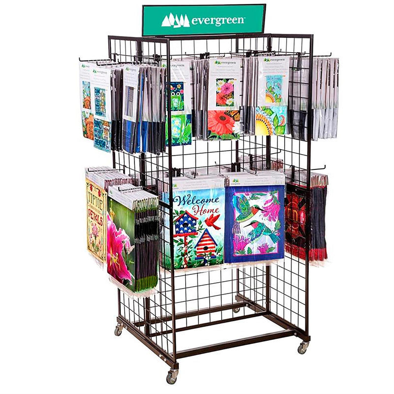 H-Shape Metal Grid Display