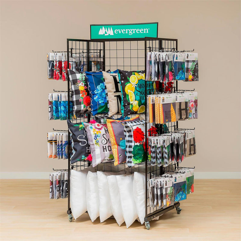 H-Shape Metal Grid Display