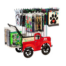 Red Truck Flag Display