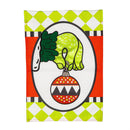 Christmas Monster Ornament Burlap House Flag