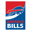 Buffalo Bills Burlap Flag House Size