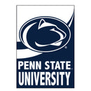Penn State Burlap Flag House Size