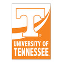 University of Tennessee Burlap Flag House Size