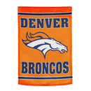 Embossed Suede Flag, House Size, Denver Broncos