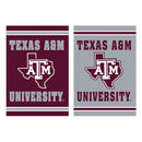 Embossed Suede Flag, House Size, Texas A&M