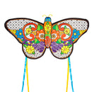 Ever Fliers Fun Floral Butterfly Kite with Tail and Reel