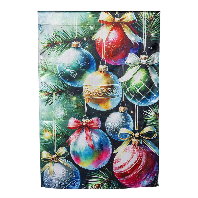 Holiday Ornaments Lustre House Flag