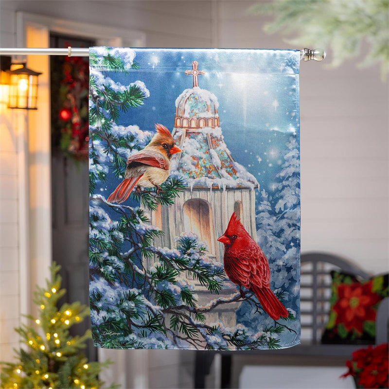 Cardinal Lamp Post Lustre House Flag