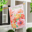 Poppies Moire House Flag