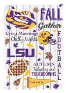 Louisiana State University, Moire Flag, House Size, Fall Seasonal