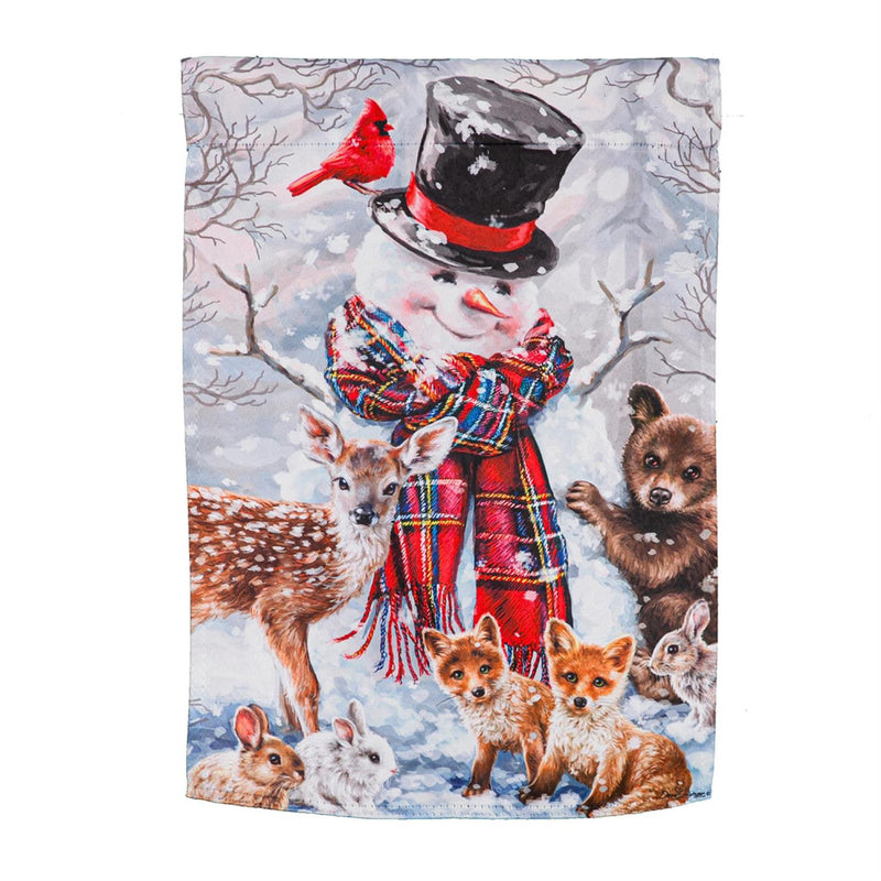 Forest Friends House Suede Flag