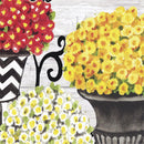 Fall Topiary Suede House Flag