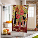 Fall Corn Suede House Flag