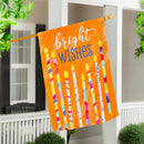 Birthday Party Reversible Suede House Flag