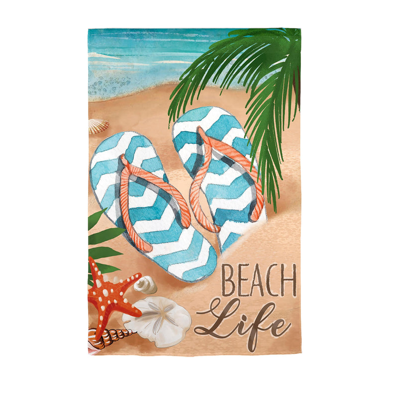 Flip Flop Life Suede House Flag