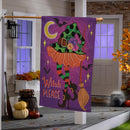 Witchy Please Suede House Flag